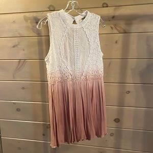 Womens ombré tank open back
